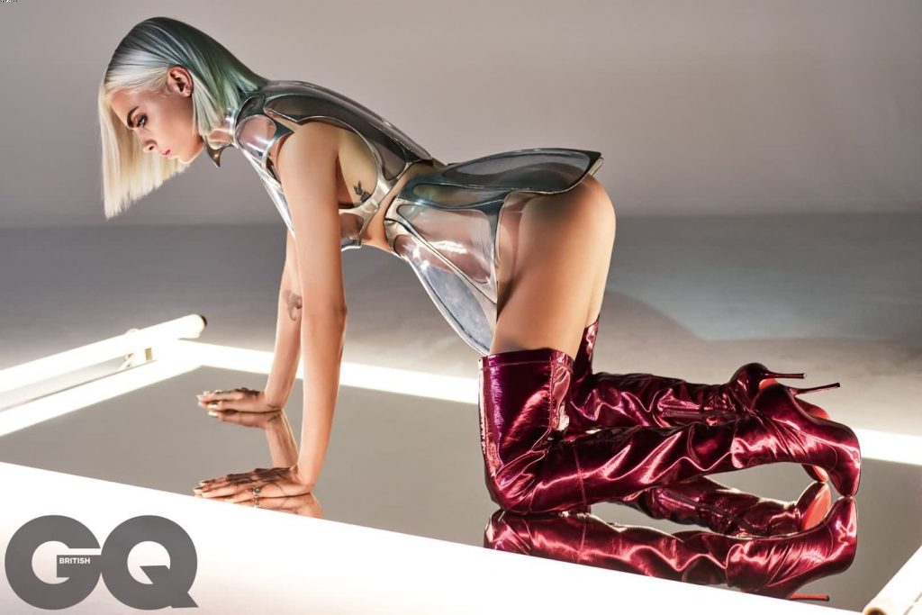 Cara Delevingne Posing Tits And Ass In British GQ Magazine Shoot