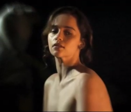 Exclusive Emilia Clarke Nude Scene From Voice From The Stone