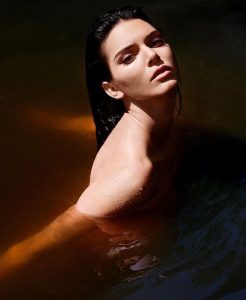 KENDALL JENNER BOOBS SHOW From LOVE MAGAZINE