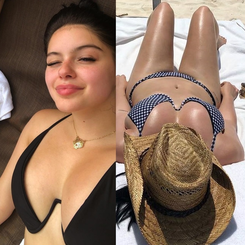 ARIEL WINTER ASS SLAPPED At BEACH PROVING Shes SUBMISSIVE
